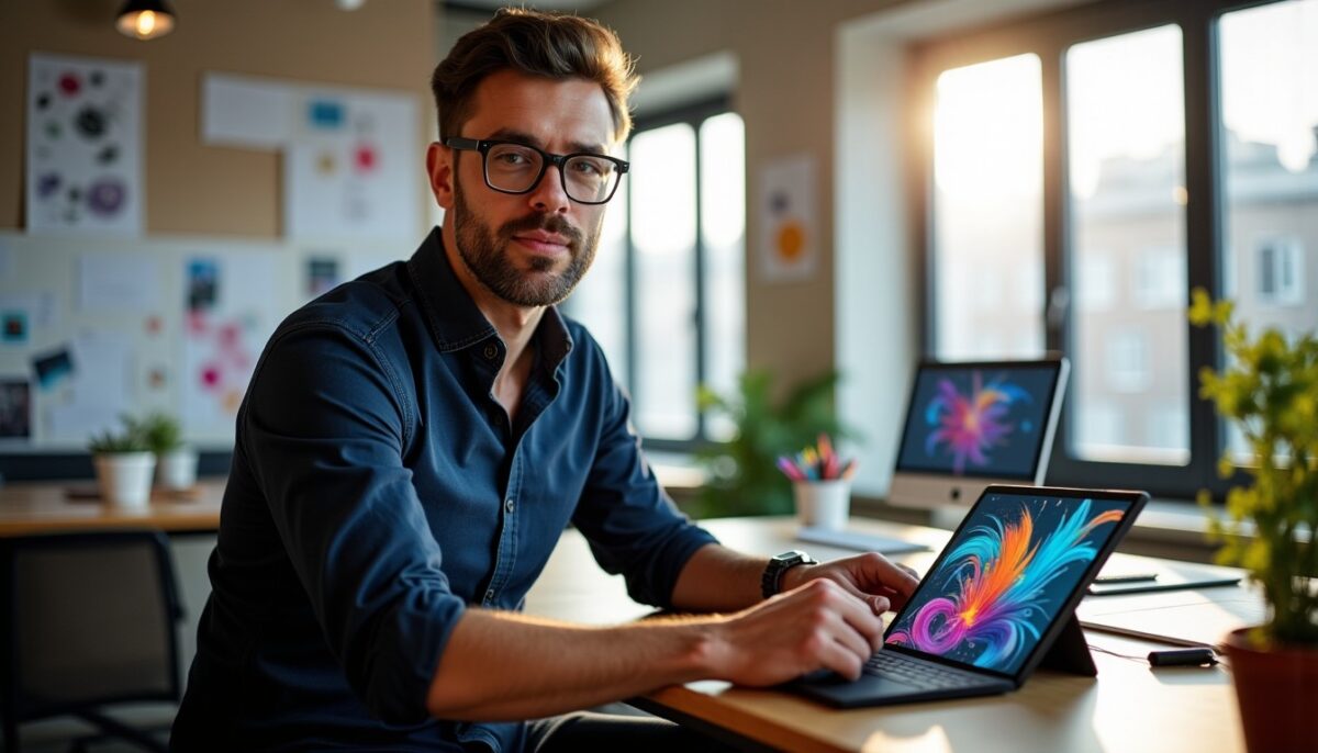 Christophe HOULES, graphiste et directeur artistique : maîtriser l’art de métamorphoser une idée en image saisissante